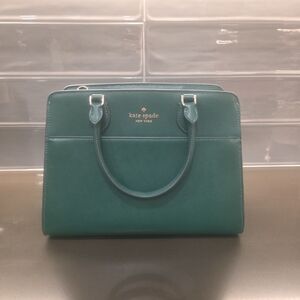 Green Kate Spade Satchel